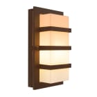 Norlys - BODEN Corten 46W halogène max./E27 IP54 classe I verrerie opale polycarbonate