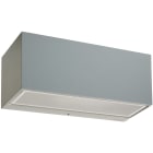 Norlys - ASKER BIG gris alu 46W halogène max./E27 IP65 classe I Up&Down IK08