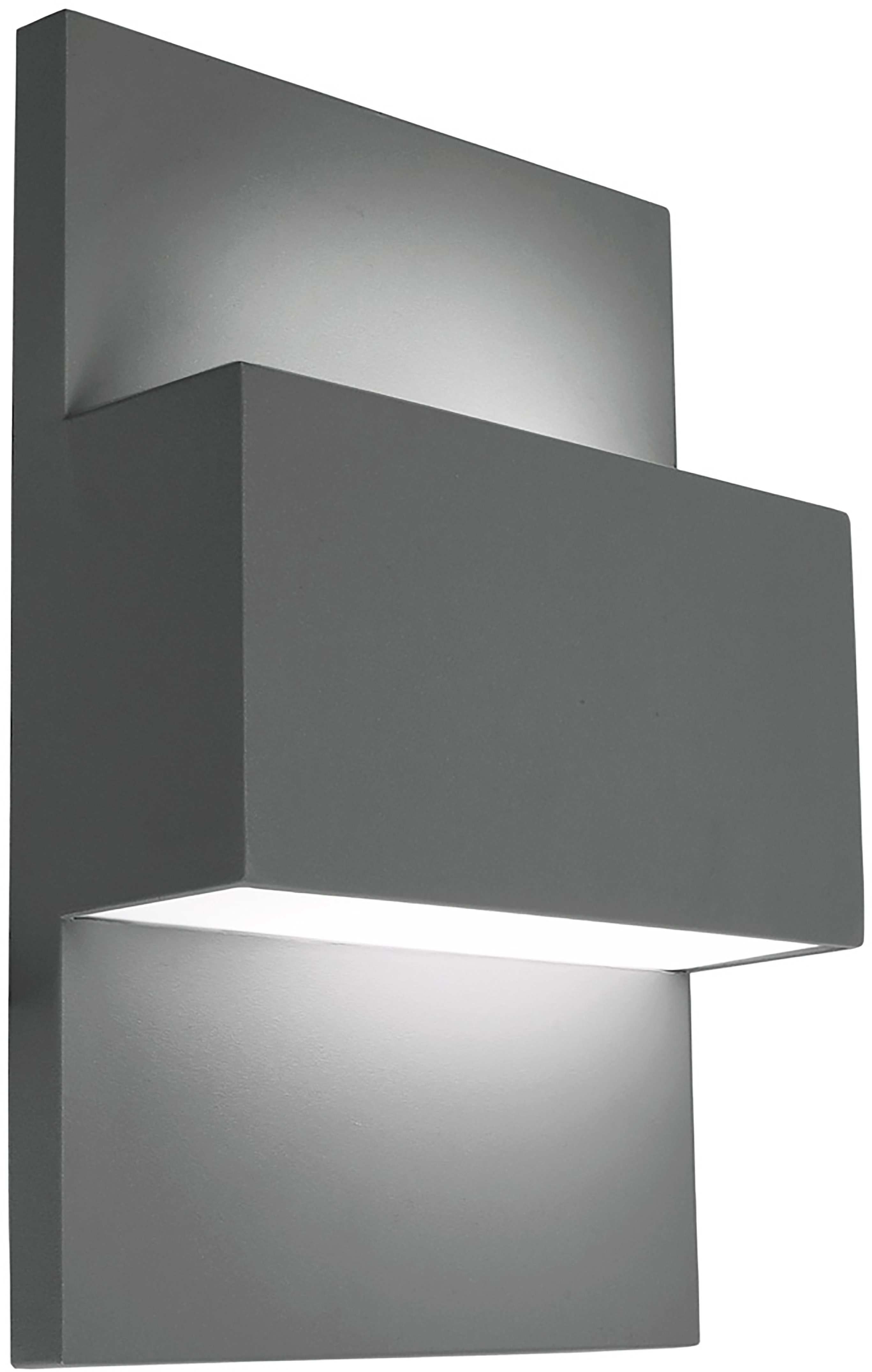 Norlys - GENEVE graphite 46W halogène max./E27 IP54 classe I verrerie givrée Up&Down