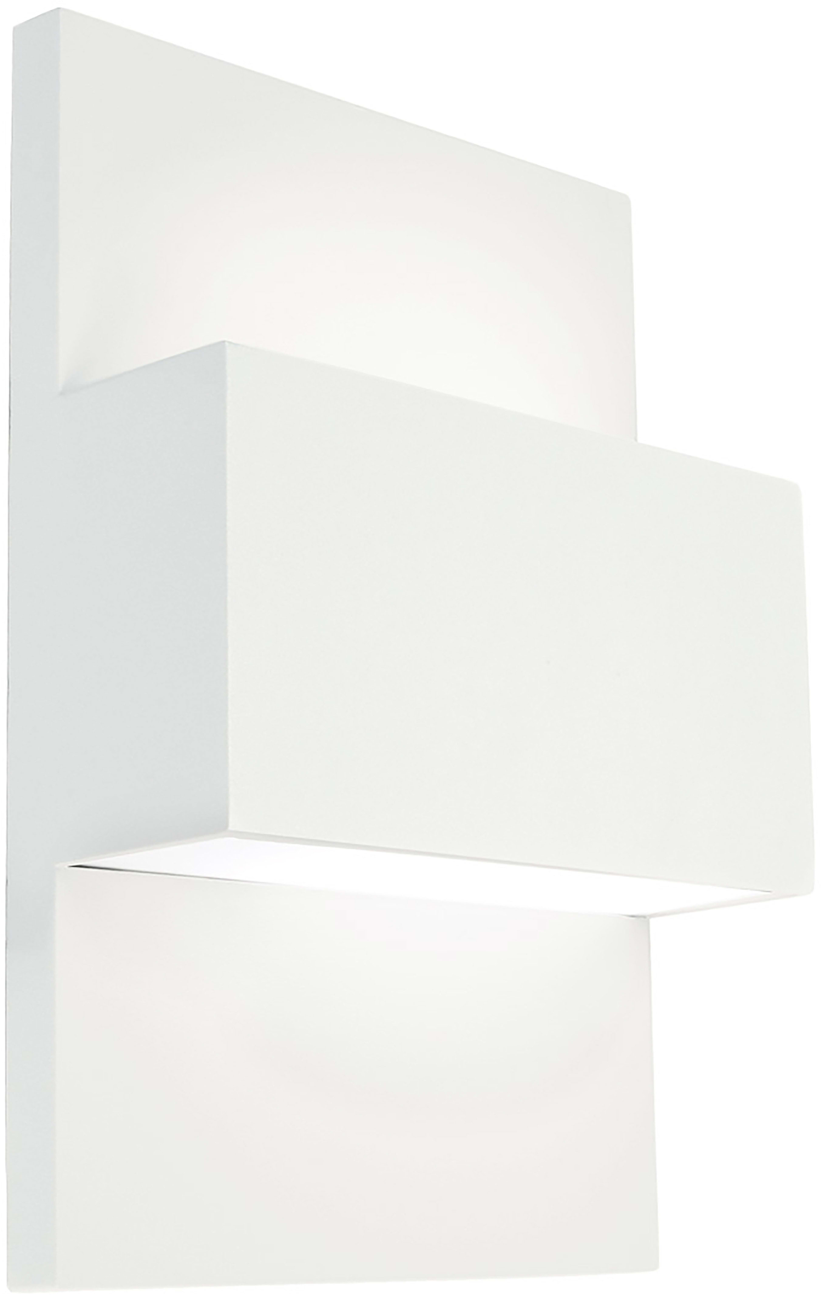 Norlys - GENEVE blanc 8,3W LED dim. flux 609lm 3000K IP54 cl I ver. givrée Up&Down