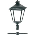 Norlys - LONDON BIG noir 17,5W LED flux 1392lm 3000K IP54 classe II pour mât 50mm