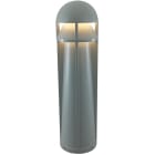 Norlys - NARVIK gris alu 22,5W LED dim. flux 597lm 3000K IP65 cl I ver. claire H950mm