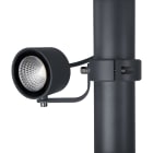Norlys - MOSS graphite 8W LED dim. flux 686lm 36° 3000K IP65 cl I verre trempé mât ?60mm
