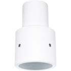 Norlys - Adaptateur en acier peint blanc pour une tête ?50mm sur un mât ?60mm