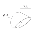 Norlys - VISIERE couleur patine rouille - spot SANDE