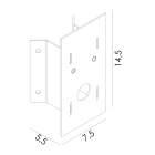 Norlys - PIECE D'ANGLE couleur noir - LOFOTEN Art. 1943