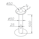 Norlys - KIT D'ANCRAGE pour sol meuble - ALTA / EGERSUND MINI / HALMSTAD / LILLESAND / ?
