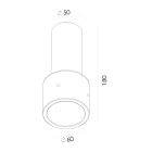 Norlys - Adaptateur noir pour la gamme classique pour une tête ?50mm sur un mât ?60mm