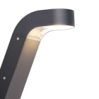 Norlys - MOLDE applique graphite 8W LED flux 386lm dim 3000K IP54 clI verr. Polycarb.