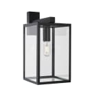 Norlys - LOFOTEN BRAS vers le bas noir 57W halo. max./E27 IP44 cl II verrerie claire