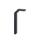 Norlys - TRYSIL 85cm graphite 7,5W LED dim flux 738lm 3000K IP65 cl1 clair H850mm IK08