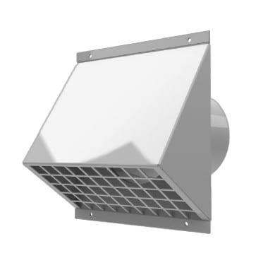 Daikin - DucoFlex Grille murale extérieur D180 pour pulsion et extraction