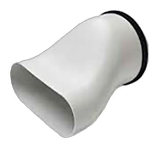 Daikin - DucoFlex Raccordement horizontale D125 ovale