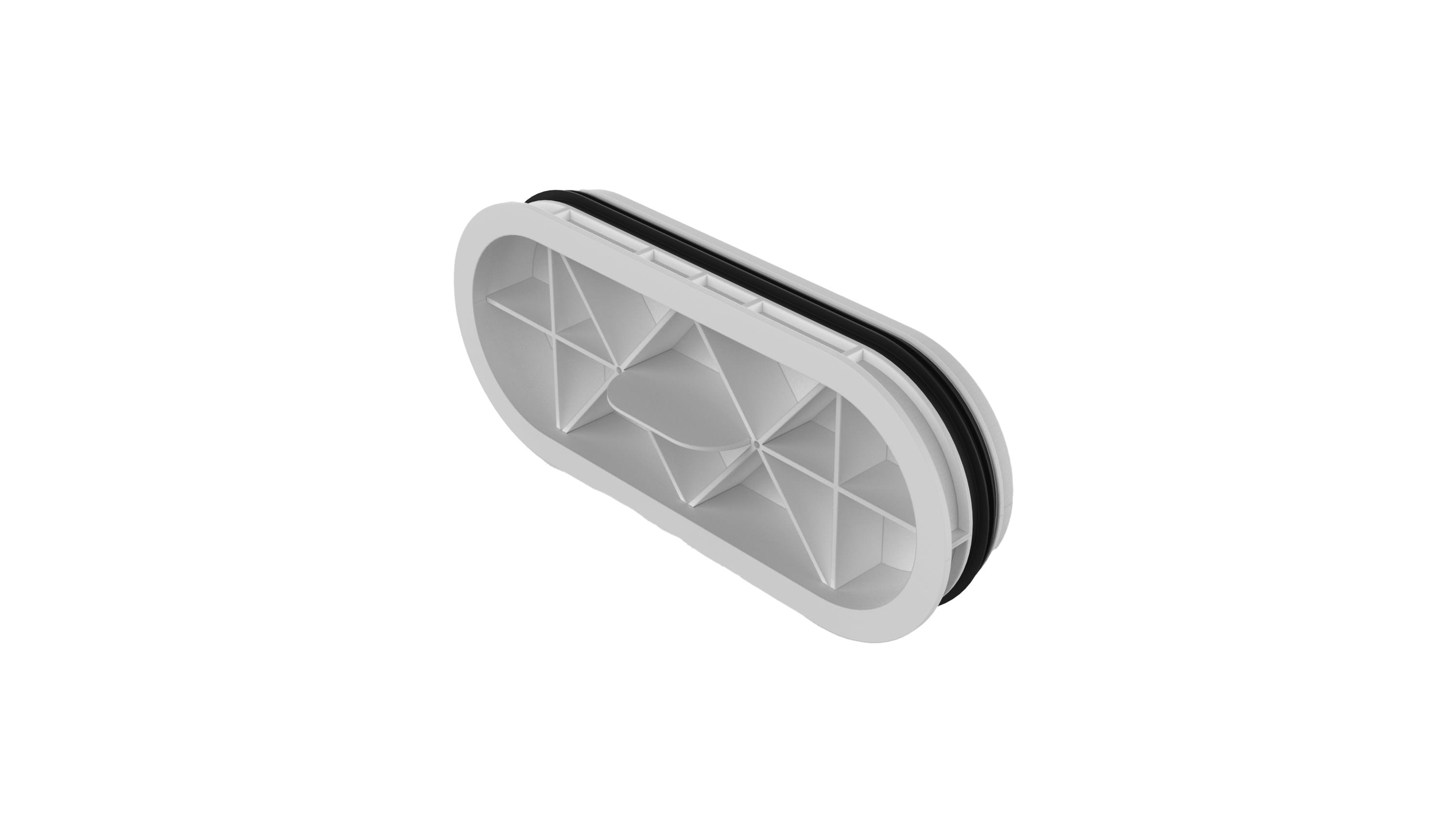 Daikin - DucoFlex bouchon ovale  permet de boucher un raccord ovale d'un plénum
