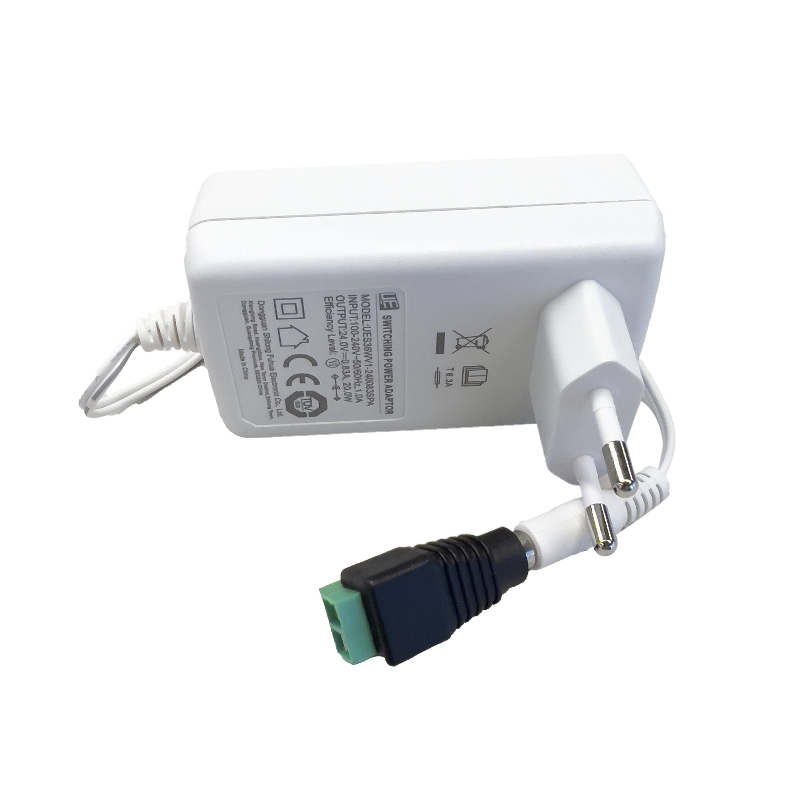 Daikin - Duco Adaptateur 230VAC-24VDC/20W pour alimenter composant câblé sur prise 230V