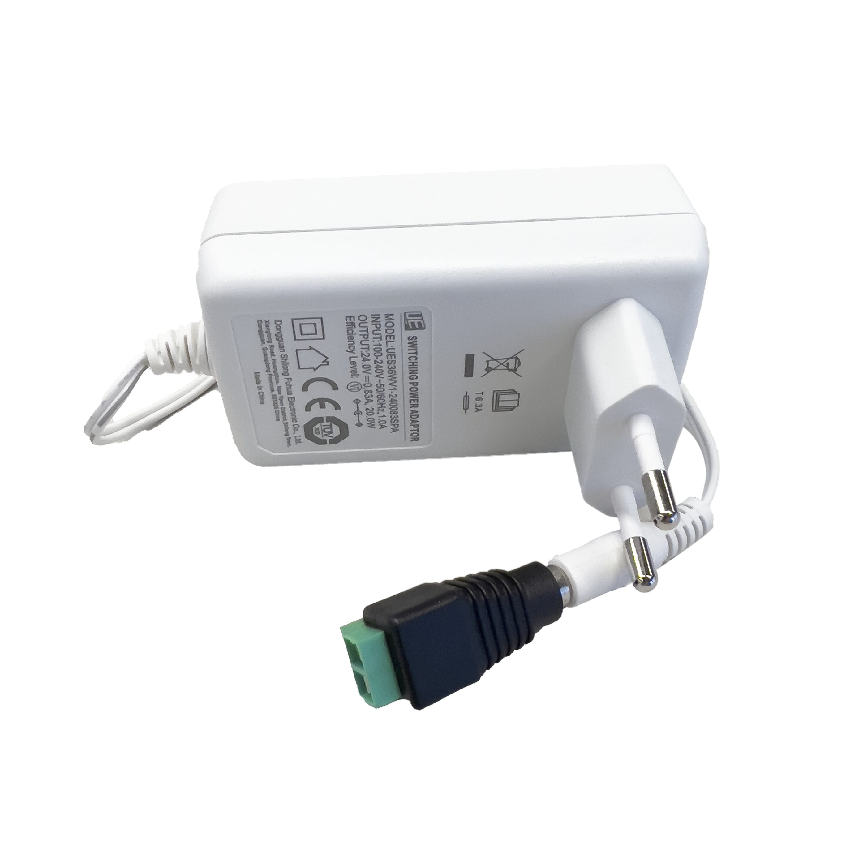 Daikin - Duco Adaptateur 230VAC-24VDC/20W pour alimenter composant câblé sur prise 230V