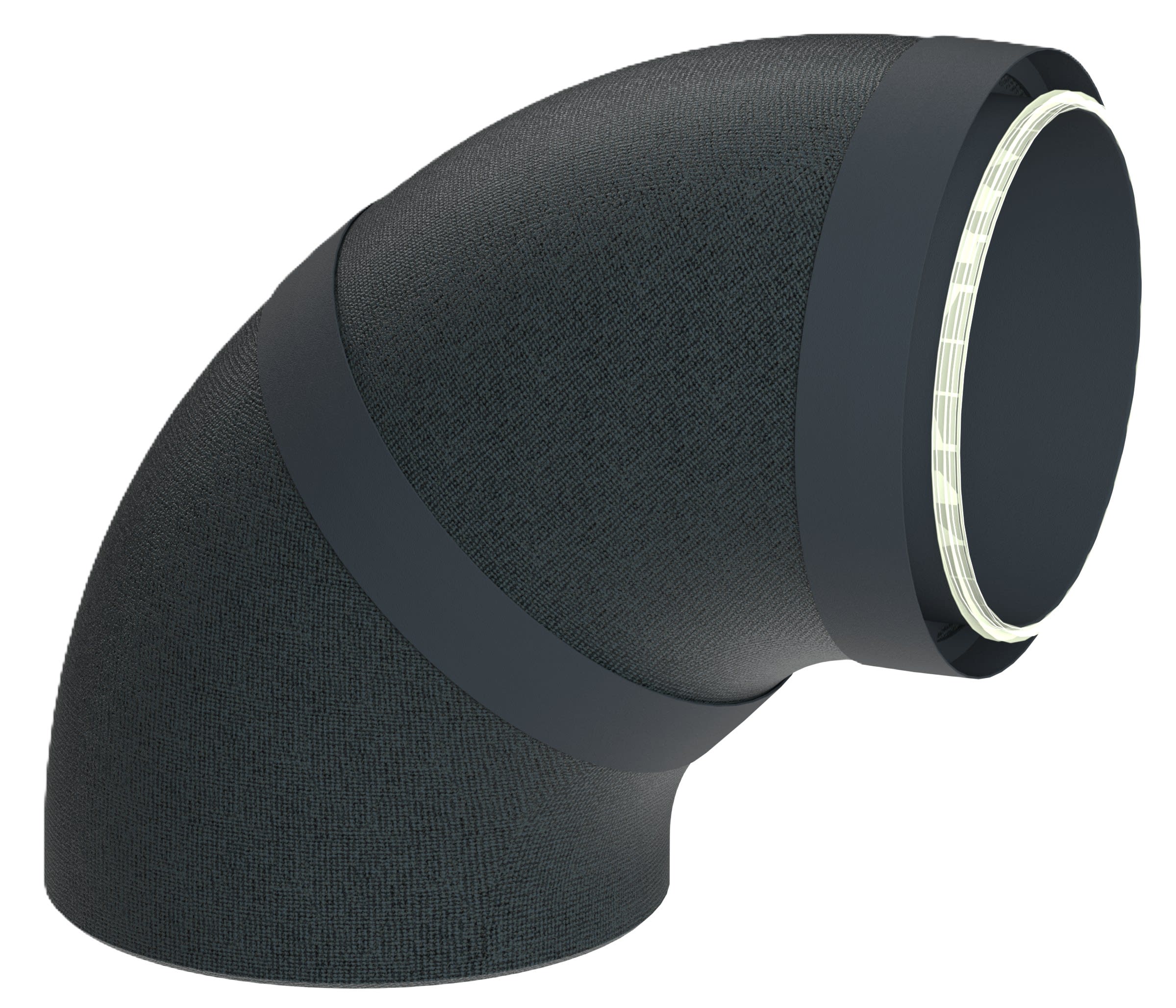 Daikin - DucoFlex Coude isolé 90° avec raccord D180