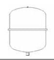 Daikin - Vase d'expansion 25L Rotex - accessoire chauffage