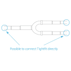 Daikin - Raccord en forme de U sans soudure pour systèmes à 3 tubes