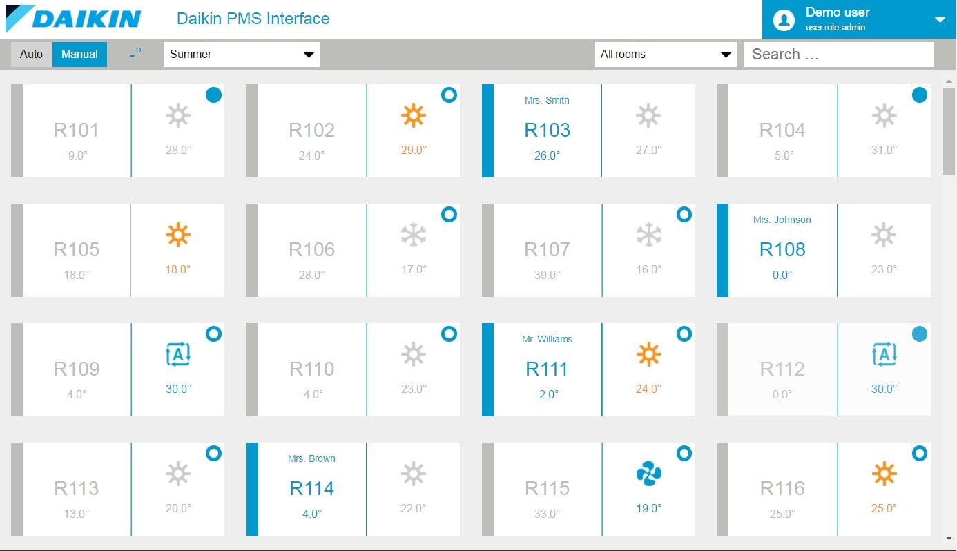 Daikin - Passerelle de communication Fidelio Oracle