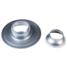 Daikin - Embout étanchéité toit plat aluminum 80/125 mm D-15°