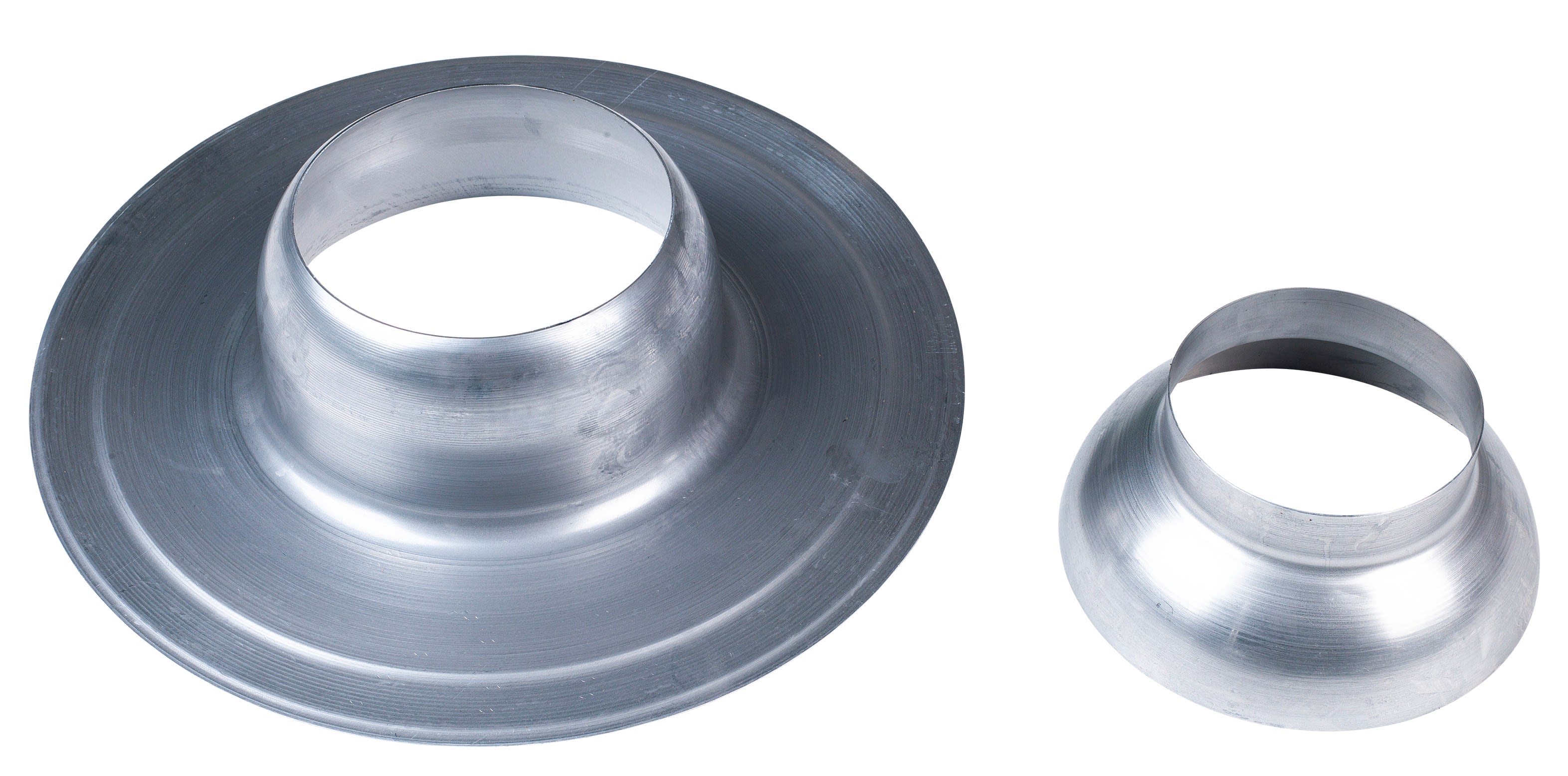 Daikin - Embout étanchéité toit plat aluminum 80/125 mm D-15°