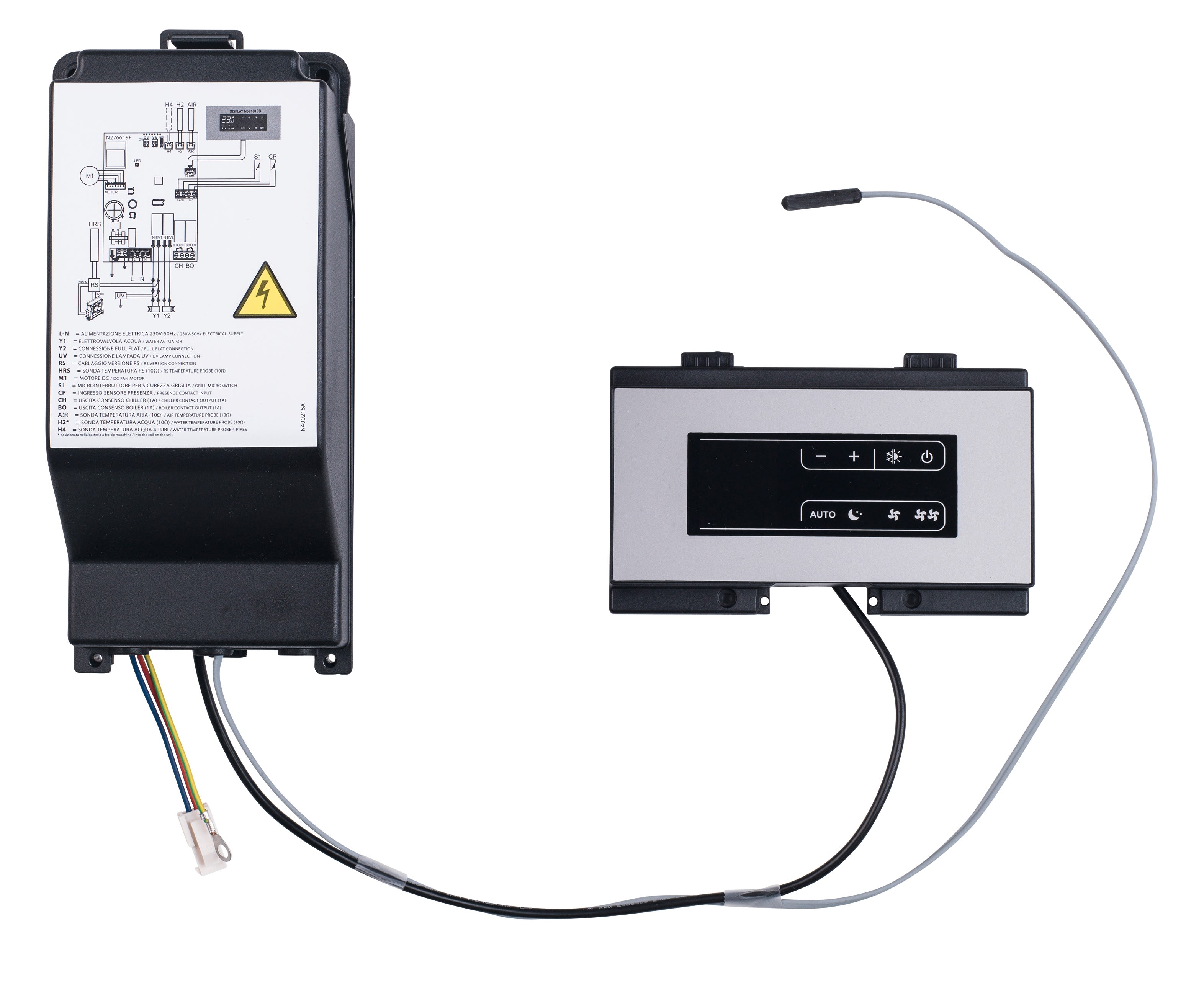 Daikin - Télécommande intégrée Daikin Altherma HPC régulation Pid