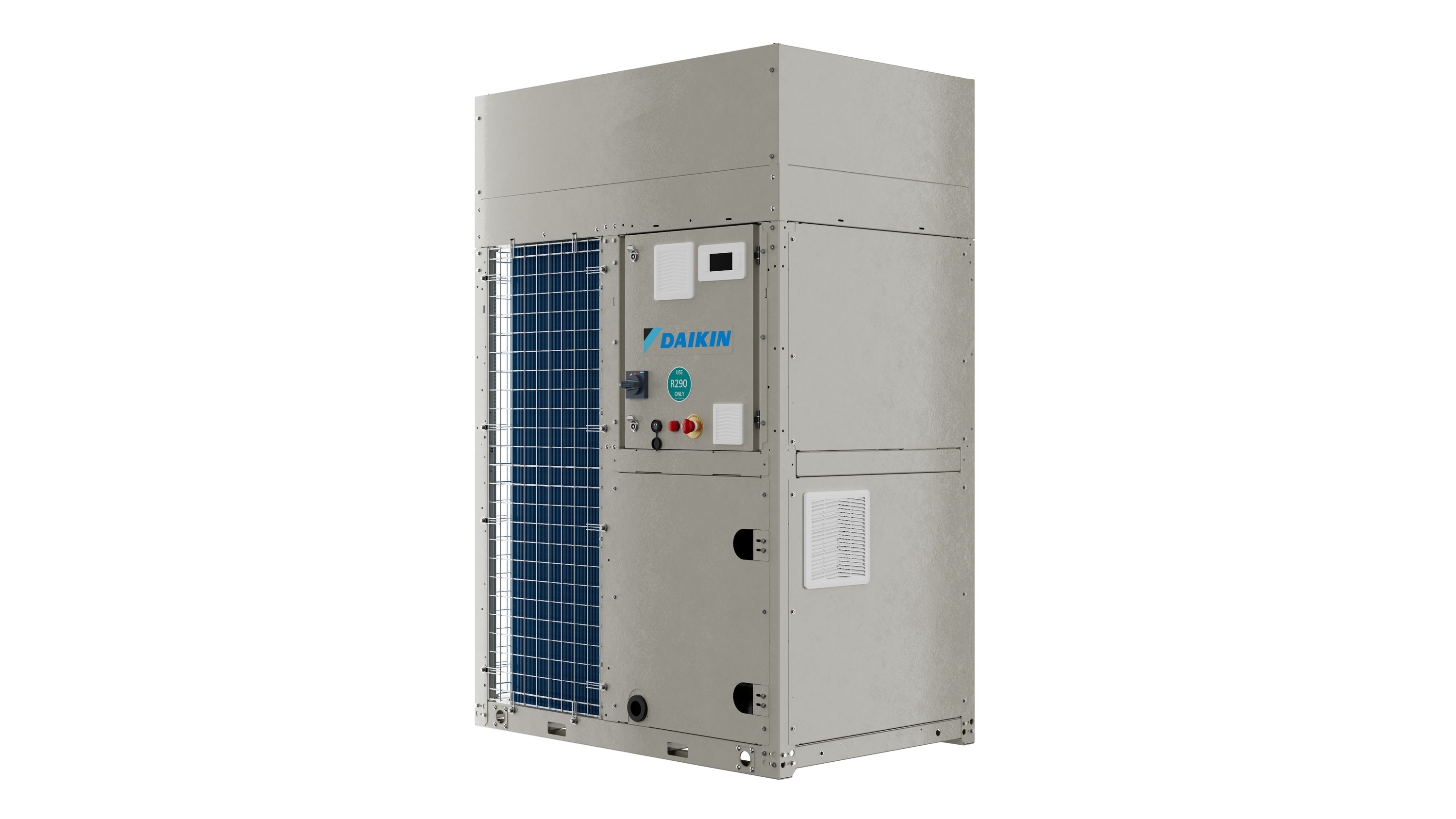 Daikin - Groupe d'eau glacée A-E Inverter R290 T30 + pompe simple et protection antigel