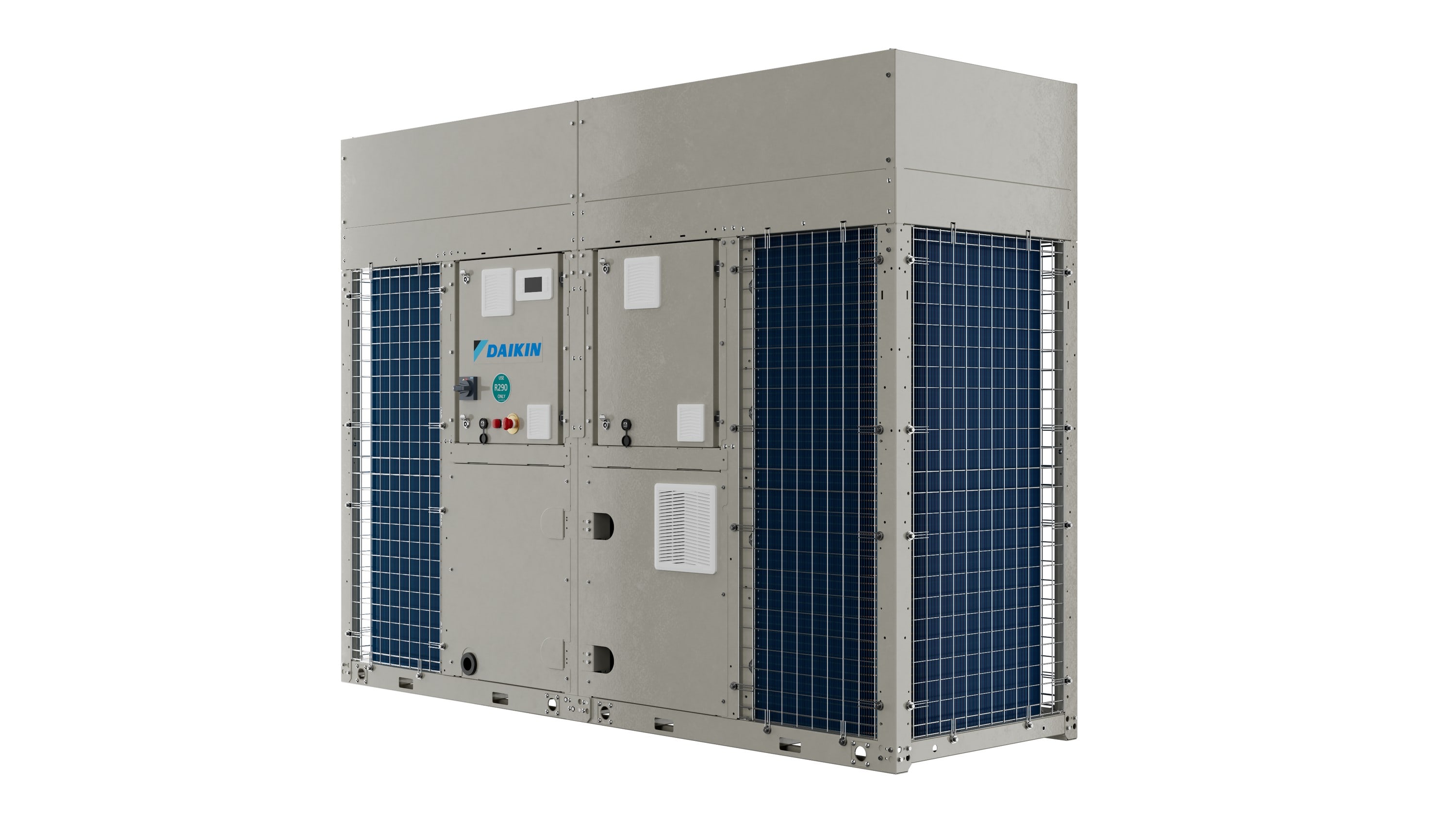 Daikin - Groupe d'eau glacée A-E Inverter R290 T50 + pompe simple et protection antigel