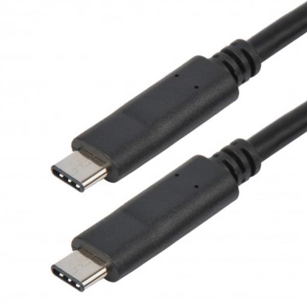 FINDIS Pays De Loire - Cordon USB 3.2 gen 1 - C M-M - 3A - noir - 2 m
