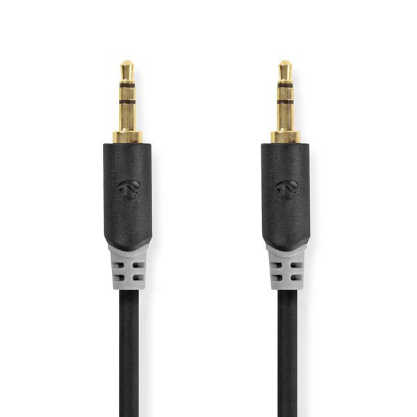 FINDIS Pays De Loire - Câble audio stéréo | 3.5 mm Mâle | 3.5 mm Mâle | Plaqué or | 1.00 m | R