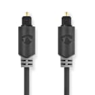 FINDIS Pays De Loire - Câble audio optique | TosLink Male | TosLink Male | 2.00 m | Rond | PVC