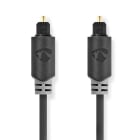 FINDIS Pays De Loire - Câble audio optique | TosLink Male | TosLink Male | 3.00 m | Rond | PVC