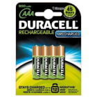 FINDIS Pays De Loire - PILES RECHARGEABLES Blister 4 * LR03 - AAA - 1000 Mah - Prêtes à l'empl