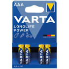 FINDIS Pays De Loire - VARTA - Blister de 4 x LR03 AAA