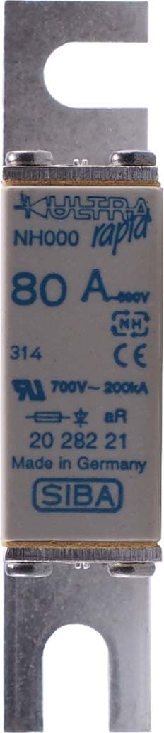 JUMO FRANCE - Accessoires pour 7090.. Fiche technique 70.9099 709710/02-Fusible 80A (In=50A)-A