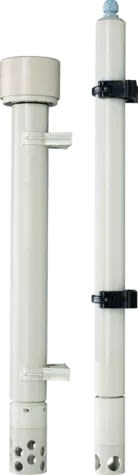 JUMO FRANCE - Armature plongeante Diamètre du tube 40mm Longueur utile EL=500mm Materiau des p