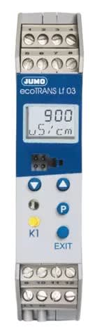JUMO FRANCE - JUMO écoTRANS Lf 03 Détecteur de seuil / Convertisseur de mesure de conductivité