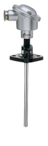 JUMO FRANCE - Sonde à résistance lisse sans raccord Elément de mesure: 1xPt100 classe B, monta