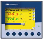 JUMO FRANCE - Vidéorégulateur multicanal IMAGO 500 Découpe idem au format 96x96mm Ecran 5" à 2