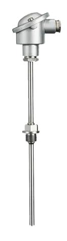 JUMO FRANCE - Sonde à résistance à visser avec tête de raccordement, forme B - Fiche techniqu