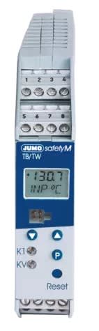 JUMO FRANCE - Limiteur / Contrôleur de température TB/TW Affichage LCD de la mesure et de la c