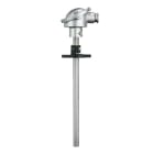 JUMO FRANCE - Thermocouple avec bride coulissante avec tête de raccordement, forme A Fiche tec