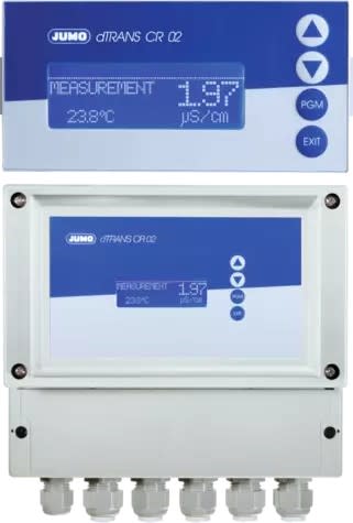 JUMO FRANCE - Régulateur / convertisseur de mesure à  µP de conductivité par conduction / TDS