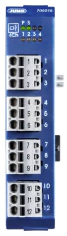 JUMO FRANCE - Module relais à 4 canaux Alimentation DC24V +25/-20%