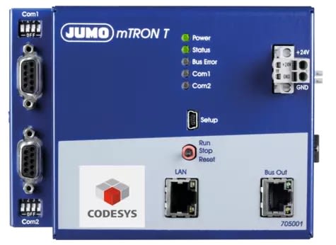 JUMO FRANCE - Module CPU mTRON T Fiche technique 70.5001 705001/08-54-00-36/214,225