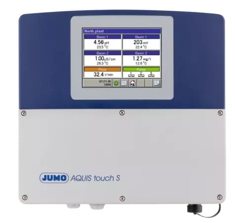 JUMO FRANCE - JUMO AQUIS touch S, instrument de mesure modulaire multicanal pour l'analyse