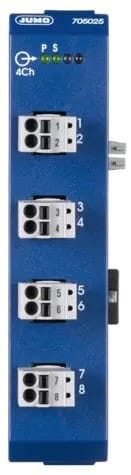 JUMO FRANCE - Module de sorties analogiques 4 canaux MTRONT