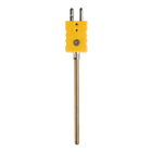 JUMO FRANCE - Thermocouple chemisé avec cosse plate standard suivant DIN 43710 et EN 60584