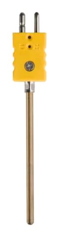 JUMO FRANCE - Thermocouple chemisé avec cosse plate standard suivant DIN 43710 et EN 60584